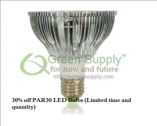PAR30 LED Light Bulb - 50W Replacement - Cool White