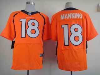 Nike Denver Broncos #18 Peyton Manning Game White NFL Women Jerseys