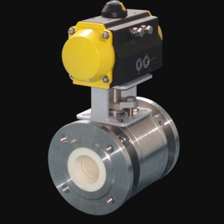 Electric Full Lined Ceramic Ball Valve