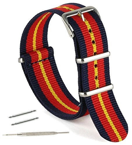 Huge collection of nylon NATO straps for all watch faces, fitness devices and bezels
