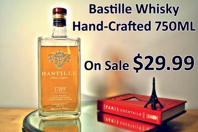Bastille Whisky Hand-Crafted 750ML