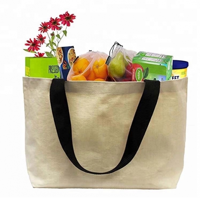 Cotton Shopping Bag, Grocery Bag, Tote Bag, Calico Bag, Cotton Promotional Bags