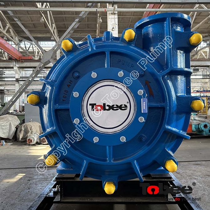 Tobee® 10x8ST Horizontal Rubber Lined Pump for Mineral Processing