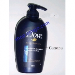 Bathroom spy camera,Remote Control Spy Body Wash Foam Bottle Camera DVR 16GB Motion Activated