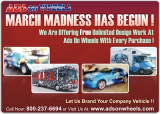Get Free Unlimited Vehicle Wraps Design at Adsonwheels.com