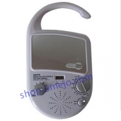 Shower Mirror Radio Hidden Waterproof Spy Camera DVR Remote Control On/Off And Motion Detection Record