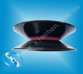 Ceramic Idler Pulley With Nylon Flange