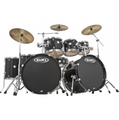 Mapex Voyager 8-Piece Double Bass Drum Shell Pack with Throne