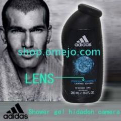 omejo Motion Detection HD 32GB Adidas Men Shower Gel Bathroom Spy Camera 720P DV