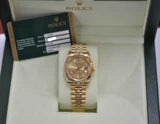 Excellent Mens Rolex 18k Datejust 116238