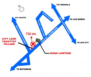 Philippines-Tagaytay 716sm vacant lot for lease.