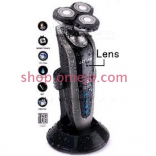 omejo Remote Control 720P Spy Shaver Hidden Camera HD 1280x720 DVR(Philips Waterproof Technology) 