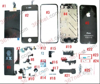  Low Price + New Iphone 4 Spare Parts For Sale 