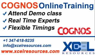 Cognos Tm1 Online Training At Xcelresources.com
