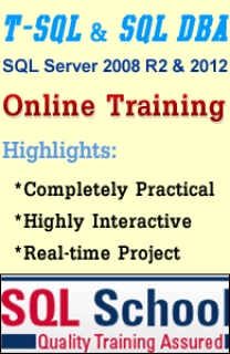  Practical T-sql Online Training