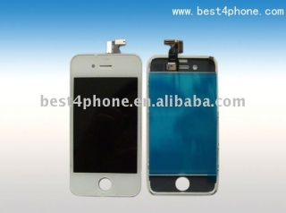 Selling  Apple iphone 4s lcd with touch assembled in www.best4phone.com