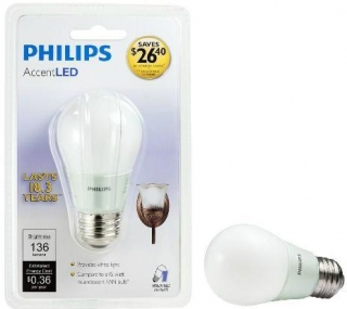 Philips Accentled Tm 15w Replacement A15 Fan Led Light Bulb Soft Warm White Color