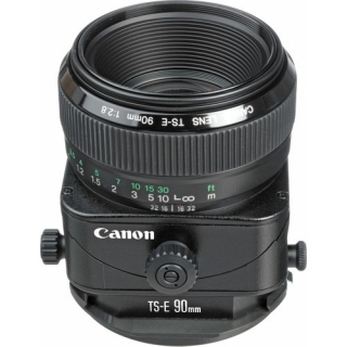 Canon Telephoto Tilt Shift Ts-e 90mm F/2.8 Manual Focus Lens For Eos
