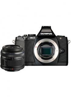 Olympus OM-D E-M5 Mirrorless Micro Four Thirds Digital Camera With 14-42mm Lens Black