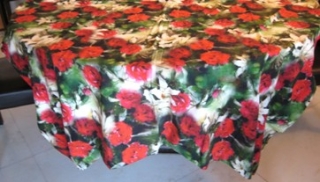 Digitally Printed Cotton Table Cloth