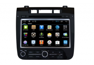 Volkswagen Touareg Android Car DVD Player Radio with GPS and Bluetooth Factory
