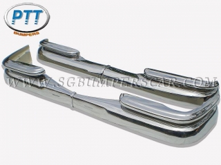 Mercedes W111 Sedan Bumper Car In Stainless Steel