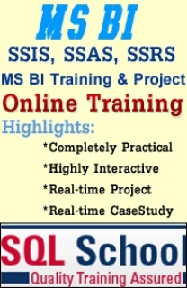  Practical Online Training On Microsoft Business Intelligence @ Sql School