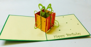 3D Gift Box card
