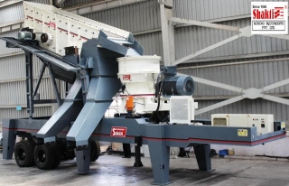 Sman Wheel Mounted Crushing Plants