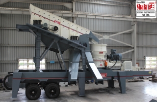 Sman Wheel Mounted Crushing Plants