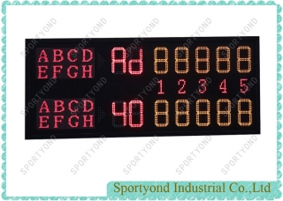 Tennis Electronic Scoreboard For Tennis Courts