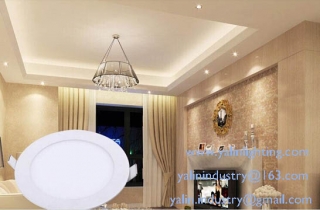 round LED panel downlight, ultra thin SMD down light, 2835SMD 12W ceiling lights, super slim lighting