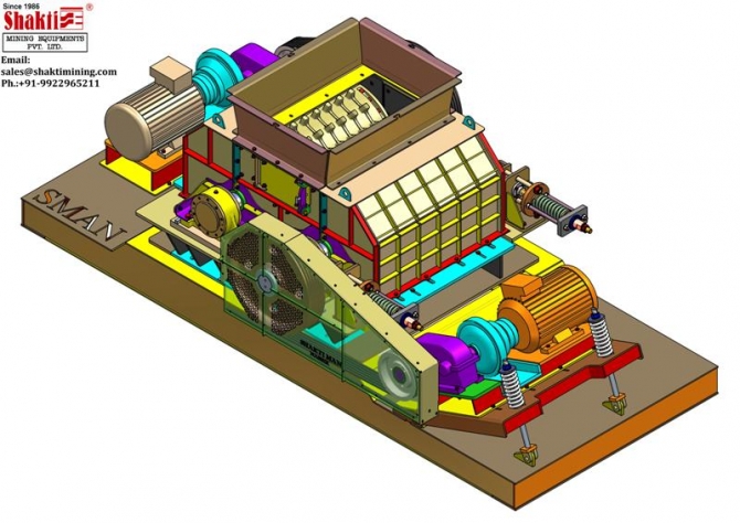 Coal Crusher-double Roll Type