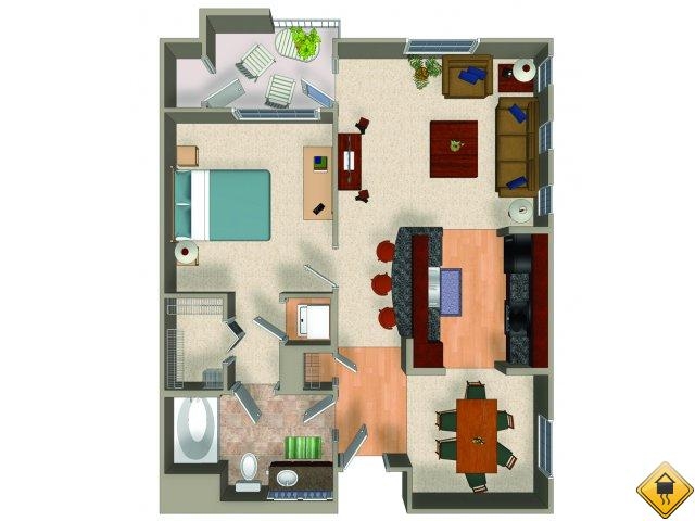 1 bedroom - Carillon Apartment Homes provide urban sophistication with studio. Pet OK!