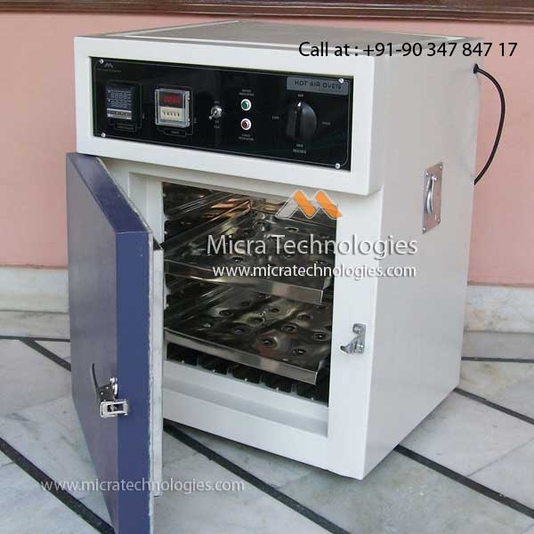 Mitec - 101 - Hot Air Oven India Supplier Manufacturer