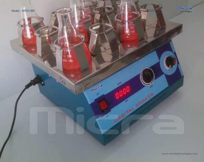 Mitec - 887 Orbital Shaker Manufacturers  Suppliers In India