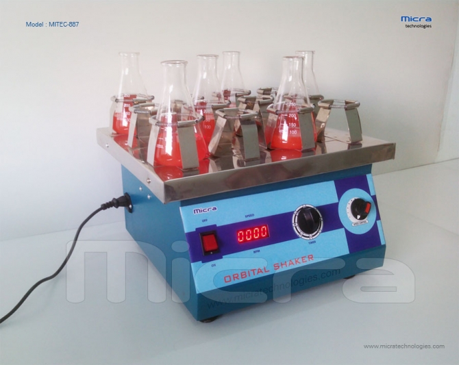 Mitec - 887 Orbital Shaker Manufacturers  Suppliers In India