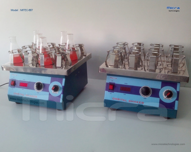 Mitec - 887 Orbital Shaker Manufacturers  Suppliers In India