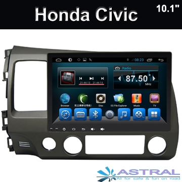 Honda Big Screen Car GPS Navigation Civic 2006-2011 Car Origial Radio System