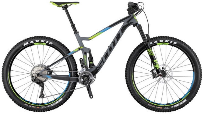 2017 Scott Spark 710 Plus Mountain Bike Gocyclesport