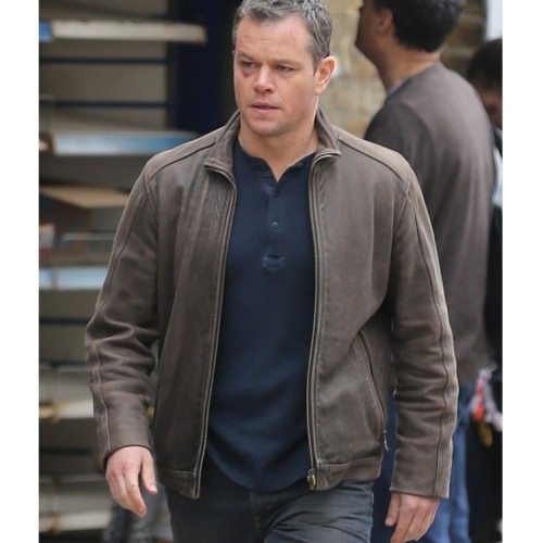 Matt Damon Brown Jacket
