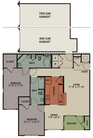 Apartment for rent in Pearland.