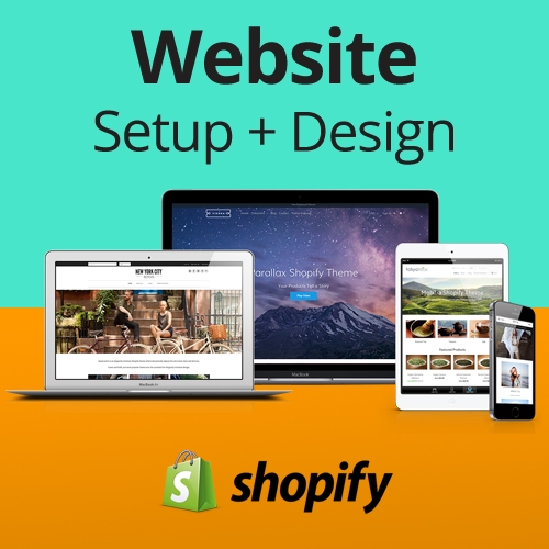 Shopify Website Setup, Design,  Product Uploading