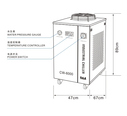Sa Water Chiller For Cooling Plasma Torch In Welding Machine