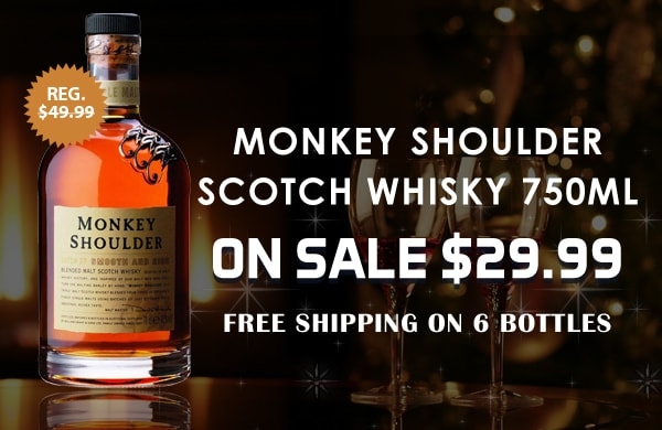 Monkey Shoulder Scotch Whisky 750ml