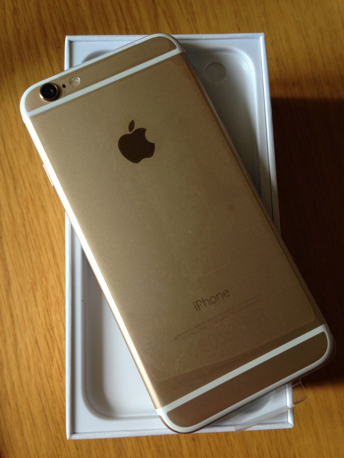 Apple Iphone 6 Plus 128gb Goldfactory Unlocked Smartphone $300