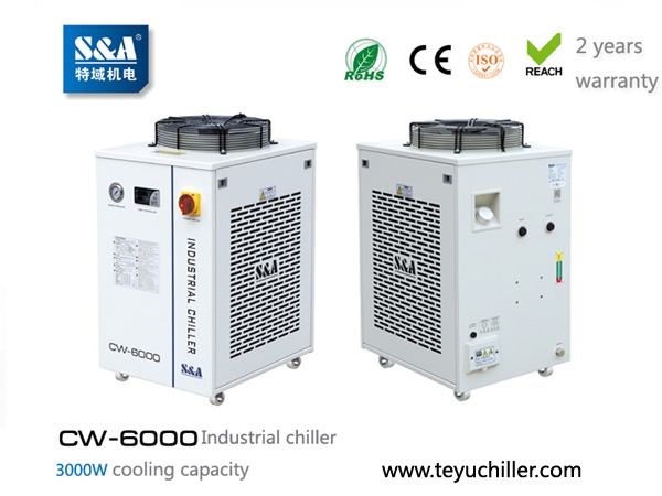 Sa Cnc Router Chiller With Water Filter Installed And R410a Refrigerant Loaded