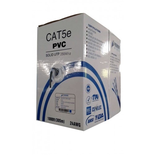 Cat5E PVC Cable White | Premium Wires