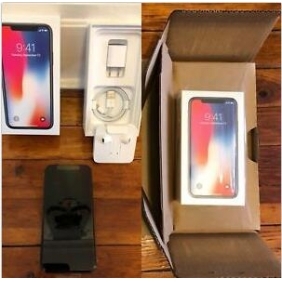 Apple iPhone X, Fully Unlocked 5.8, 256 GB Space Gray NEW-SEALED