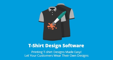 T-shirt design software For apparel design